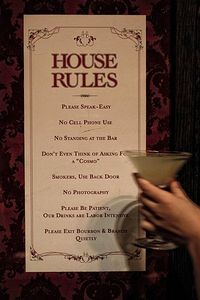 house rules at bouboun & branch