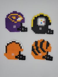 NFL Helmet Perlers - Etsy