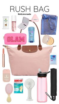 RUSH BAG ESSENTIALS #outfitinspo #rush #sorority #sororityrush #bamarush #rushbag #essentials #beauty