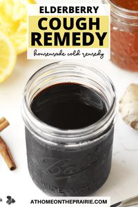 Boost Your Immune System Naturally with Homemade Elderberry Cough Syrup. This recipe will soothe your throat and help fight off those pesky colds and coughs.