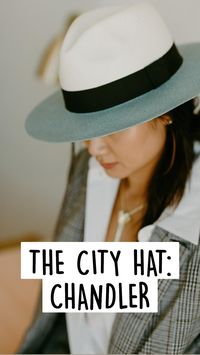  

THE CITY HAT: CHANDLER

A spin on the authentica Panama hat, this two toned toquilla straw fedora is a modernized version of a classic. Wear it with a white t-shirt  and jeans while you stroll the farmer's market before throwing on a blazer and heels and meeting your friends for happy hour. This hat is an instant style maker sure to turn heads and make you feel as hip as you look.

THE CITY HAT: DEZI

A spin on the authentica Panama hat, this two toned toquilla straw fedora is a modernized version of a classic. Just like our city hat: Chandler, this hat features a cool color block of light blue and white with a fresh flat straight brim. Perfect for inside or outside - this hat definitely has a VIBE. 

Since our hats are hand-dyed and handcrafted, each hat is one of a kind and may differ