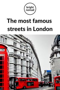 See most famous streets when you visit London, including Abbey Road, Baker Street, The Strand and many other famous places in London.