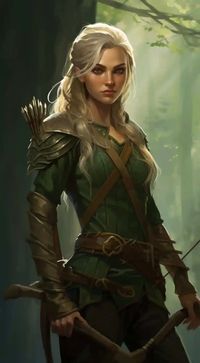 Elf Character Art Gallery - Fantasy RPG Inspiration - NFT Art with Lauren McDonagh-Pereira Photography