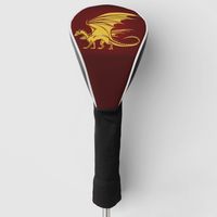 fantasy dragon golf head cover