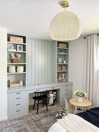 DIY Built In Desk for Kid's Bedroom - Chronicle in the Pines