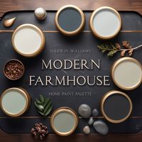 Sherwin Williams Modern Farmhouse Color Palette is a 53 page digital pdf presentation. If you are having a hard time deciding on the paint color for your home and are looking for Architect advice, this color palette will help you.  Sherwin Williams Modern Farmhouse Color Palette includes: ✓PAINT NAMES AND CODES Carefully Selected By An Architect  ✓27 REALISTIC PHOTOS & The Color Names Used In These Photos  ✓COLOR DETAILS, General Uses & Psychological Meanings  ✓COLOR MATCHES & Best Areas of Use