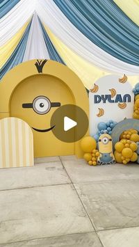 CG Events on Instagram: "Isn’t it the cutest Minion party you’ve ever seen! Thankful for my clients who give me all the creative freedom 💛   #minion #minions #miniontheme #minionthemeparty #minionstheme #kidspartytheme #kidspartythemes"