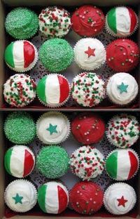 Italy cupcakes.