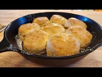 (1320) EPIC Sourdough Biscuits - Best I Ever Ate - Flaky, Fluffy, Thick & Delicious - The Hillbilly Kitchen - YouTube