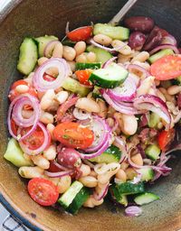 Mediterranean Bean Salad