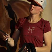 Team tshirt • Riding t-shirt for women by Horse Pilot