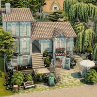 #sims4 #sims4build #sims4house #sims4home #sims #maisonsims #idéemaison #construction #lessims #lessims4 #sims4cottageliving #ruralcharmcollab #sims4forrent