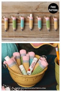 6 Lip Balm Cozy Crochet Patterns