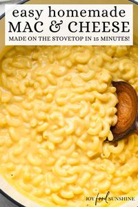 Easy Homemade Mac and Cheese Recipe