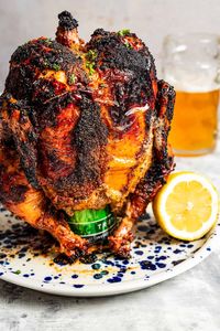 Beer Can Chicken - Make Juicy Beer Can Chicken in the Oven!