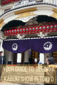 Kabuki is a type of Japanese theatre that dates back to the 16th century. Find out how you can see a Kabuki show in Tokyo for an affordable price   http://takemetotheworld.com/kabuki-tokyo/