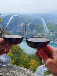 Beautiful view Lake Como, Italy