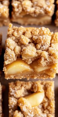 Apple Crisp Shortbread Bars – Chasety