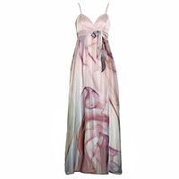 RE09DR068 Vapour Maxi Dress in Pastel