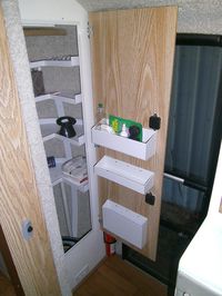 Casita-specific bins, shelves, etc