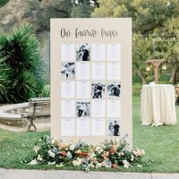 DIY Wedding Seating Chart