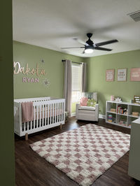 We love how @ Mandy + Morgan styled the Park Heights Crib & Dresser in their nursery for Dakota Ryan!

A limited release designed in celebration of Child Craft’s 70th anniversary, The Park Heights Collection provides a bold, modern feel with unique features and luxury high-end design elements. These fully-assembled artisan heirloom pieces are built right here in Ohio’s Amish Country.
