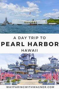 Visiting Pearl Harbor, Hawaii's top tourist destination? Here are hints and tips for visiting Pearl Harbor on your own! #Hawaii #PearlHarbor #HawaiiTravelTips