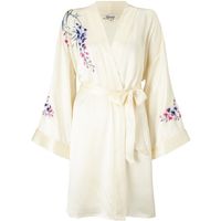 Somerset by Alice Temperley Wisteria Embroidered Silk Kimono,... (9,270 PHP) ❤ liked on Polyvore featuring intimates, robes, silk robe, embroidered robes, kimono dressing gown, floral kimono robe and kimono bath robe