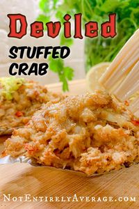 Stuffed Deviled Crab