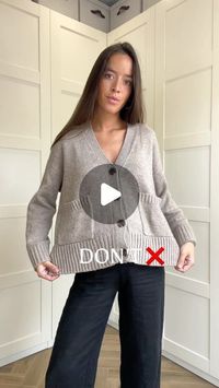 MARIA ALCALDE on Instagram: "✨ EASY CARDIGAN HACK ✨  #fashion #summer #shirt #hack #fashionhack #outfit #outfits #ootd #fashionstyle #fashionblogger #styleblogger #styleinspiration #stylefashion #outfitinspiration"