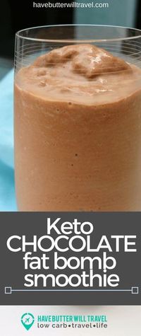 I love the Perfect Keto Chocolate Collagen in my coffee as the combination of collagen and MCT oil makes it so creamy and luscious. This Keto Chocolate fat bomb smoothie is basically a fat bomb and will keep you going all day.