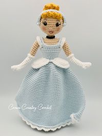 PDF CROCHET PATTERN Cinderella Doll // Amigurumi Doll Pattern - Etsy