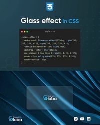 #image #glass #effect #web #website #design #development #css