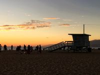 Santa Monica Beach, California #california #sunset #santamonica #beach #usa #travel