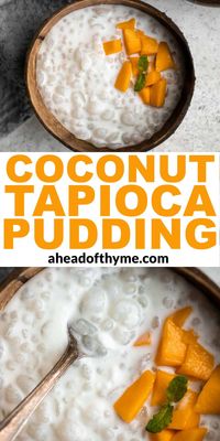 Coconut Tapioca Pudding