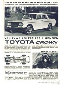 1964 Toyota Crown ~ Finnish