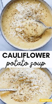 Potato Cauliflower Soup - Her Highness, Hungry Me