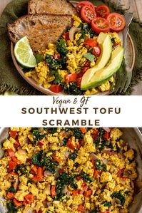 Southwest Tofu Scramble