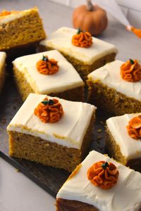 The BEST Pumpkin Cake With Cream Cheese Frosting - The Squeaky Mixer - Easy And Fun Baking Recipes