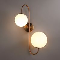 Holten 2 - Light Dimmable Gold Armed Sconce