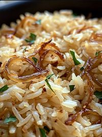 Golden Onion Butter Rice is a simple yet incredibly delicious side dish that elevates any meal. With sweet caramelized onions, rich butter, and perfec...