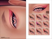 The Sims Resource - EYELINER N170