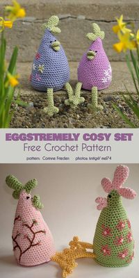 Eggstremely Cosy Set Free Crochet Pattern