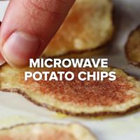 Easy Microwave Potato Chips