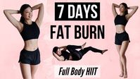 BURN FAT IN 7 DAYS! 10 min Full Body HIIT Workout Program (Results in 1 Week) ◆ Emi ◆ - YouTube