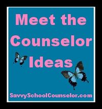 Meet the Counselor Ideas---beg. of year activities