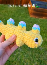 Candy Corn Dino!!! 🍭🌽  This was an incredible pattern test for @sunrisecrochet  This pattern will soon be available on her page for FREE!  Incredibly quick and works for all colors. 🟢🟠⚪🔴🔵🟣  Thank you so much for the opportunity to test this pattern.  I totally recommend this pattern!!! 🤩  This is a "candy corn" themed plushie with a mellow cotton candy vibe 🍭🍬🍫  @_olivebranchcrochetco @sweet.tea.crochets @cozycrochetbychloe @kitten_amigurumi @marjifranklin @crocheted.by.laura @croshefly @crochet.by.luisa @noname__crochet  #crochettester #crochettestercall #crochetaddict #crochetersofinstagram #amigurumi #amigurumidino #freecrochetpattern #freeamigurumipatterns #amigurumianimals #candycornplush #candycrochet #freepatternsamigurumi #trendingcrochet #cutecrochet #easycrochet