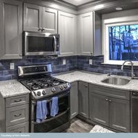 Diesel Camp Blue Glazed Ceramic Tile for Backsplash & More