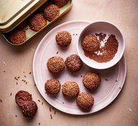 Rum truffles