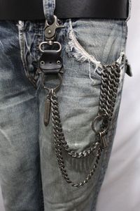 Men bullet thick and heavy wallet chain biker style #eBay #eBayStore #eBaySeller #Metal #Wallet #Silver #Chain #Men #Biker #Walletchain #Link #Spike #China